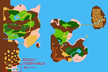 Zelda-II-Zelda-Overworld-VGMaps