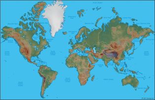 world-physical-map-geology