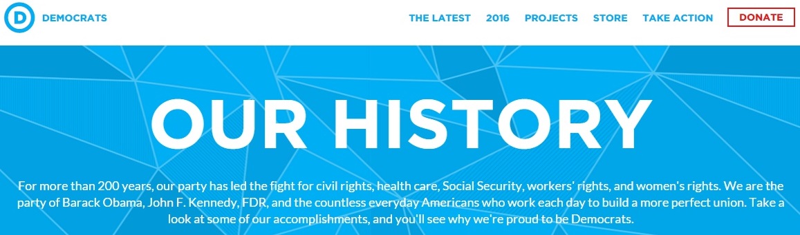 Democrat-Website-Screenshot
